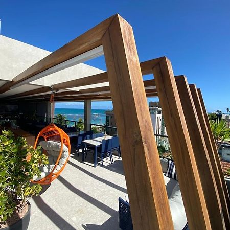 Flat Beira Mar Com Varanda Em Pôrto das Galinhas Εξωτερικό φωτογραφία