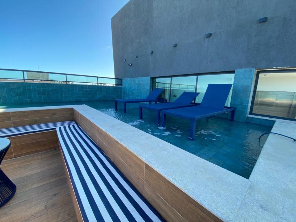Flat Beira Mar Com Varanda Em Pôrto das Galinhas Εξωτερικό φωτογραφία