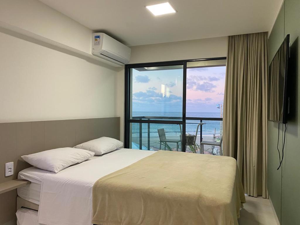 Flat Beira Mar Com Varanda Em Pôrto das Galinhas Εξωτερικό φωτογραφία