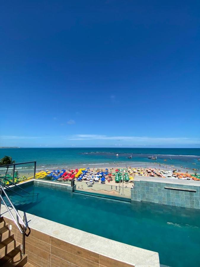 Flat Beira Mar Com Varanda Em Pôrto das Galinhas Εξωτερικό φωτογραφία