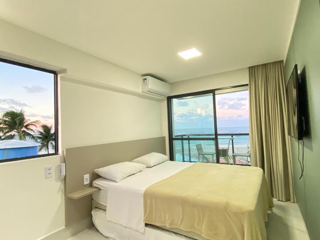 Flat Beira Mar Com Varanda Em Pôrto das Galinhas Εξωτερικό φωτογραφία